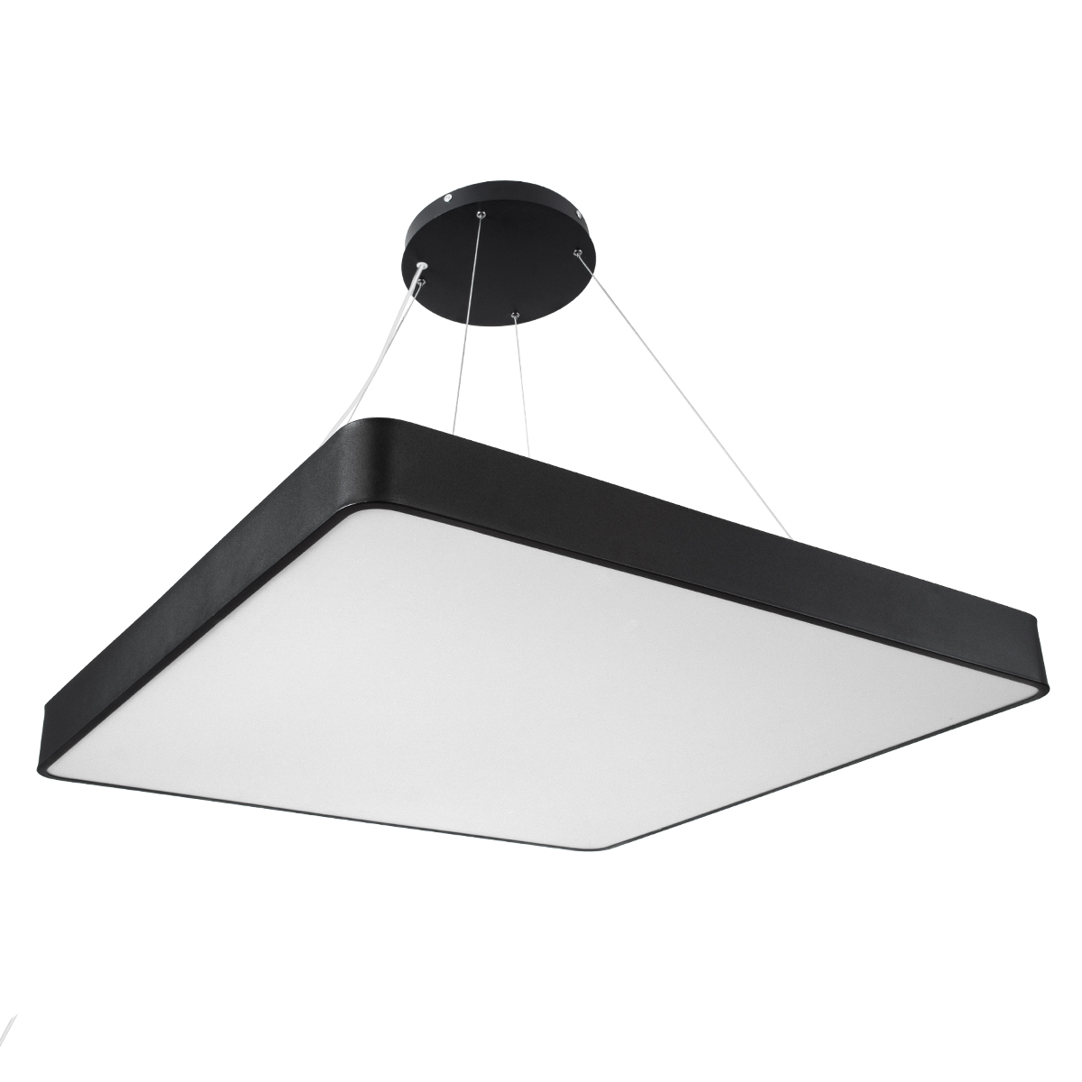 GLOBOSTAR® KAMALA 61210-P Μοντέρνο Κρεμαστό Φωτιστικό Οροφής LED 100W 11020lm 120° AC 220-240V IP20 Ρυθμιζόμενο Λευκό CCT με Χειριστήριο από 2700K έως 6000K Dimmable - Lumileds SMD Chip - Μαύρο - Μ80 x Π80 x Υ8cm - 3 Χρόνια Εγγύηση 4 GLOBOSTAR® KAMALA 61210-P Μοντέρνο Κρεμαστό Φωτιστικό Οροφής LED 100W 11020lm 120° AC 220-240V IP20 Ρυθμιζόμενο Λευκό CCT με Χειριστήριο από 2700K έως 6000K Dimmable - Lumileds SMD Chip - Μαύρο - Μ80 x Π80 x Υ8cm - 3 Χρόνια Εγγύηση - Image 2