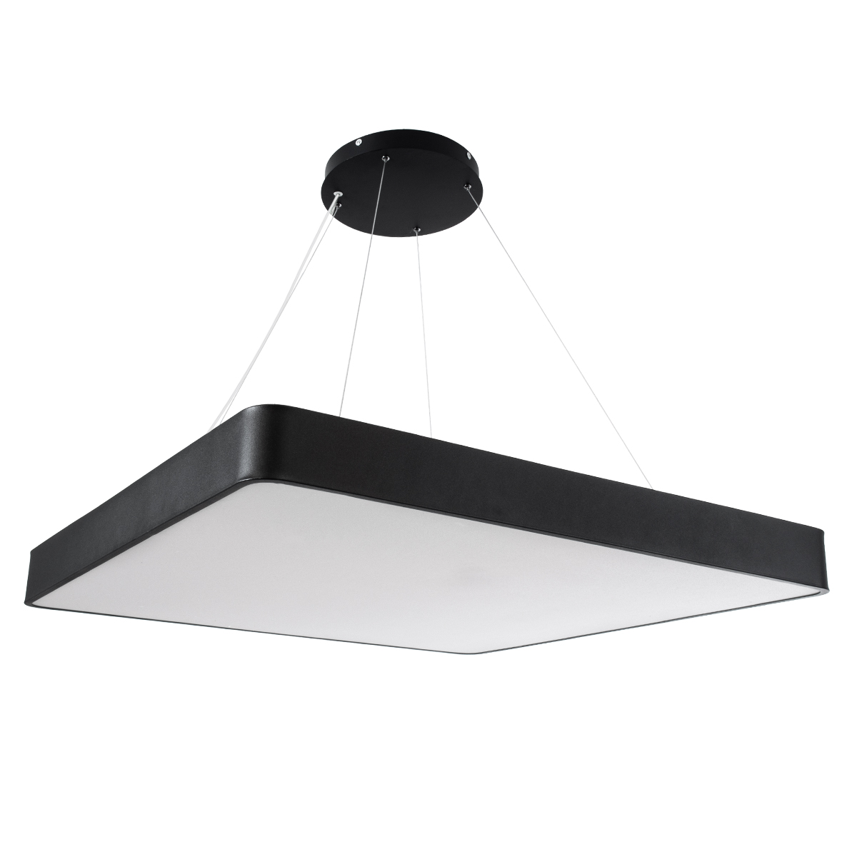 GLOBOSTAR® KAMALA 61210-P Μοντέρνο Κρεμαστό Φωτιστικό Οροφής LED 100W 11020lm 120° AC 220-240V IP20 Ρυθμιζόμενο Λευκό CCT με Χειριστήριο από 2700K έως 6000K Dimmable - Lumileds SMD Chip - Μαύρο - Μ80 x Π80 x Υ8cm - 3 Χρόνια Εγγύηση 5 GLOBOSTAR® KAMALA 61210-P Μοντέρνο Κρεμαστό Φωτιστικό Οροφής LED 100W 11020lm 120° AC 220-240V IP20 Ρυθμιζόμενο Λευκό CCT με Χειριστήριο από 2700K έως 6000K Dimmable - Lumileds SMD Chip - Μαύρο - Μ80 x Π80 x Υ8cm - 3 Χρόνια Εγγύηση - Image 3