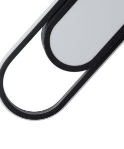 GLOBOSTAR® IGOR 61218 Μοντέρνο Φωτιστικό Οροφής LED 48W 5760lm 210° AC 220-240V IP20 Ρυθμιζόμενο Λευκό CCT με On/Off 2700K/4500K/6000K - Lumileds SMD Chip - Μαύρο Ματ - Μ81 x Π13 x Υ4.5cm - 3 Χρόνια Εγγύηση 17 61218 5