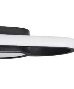 GLOBOSTAR® IGOR 61218 Μοντέρνο Φωτιστικό Οροφής LED 48W 5760lm 210° AC 220-240V IP20 Ρυθμιζόμενο Λευκό CCT με On/Off 2700K/4500K/6000K - Lumileds SMD Chip - Μαύρο Ματ - Μ81 x Π13 x Υ4.5cm - 3 Χρόνια Εγγύηση 18 61218 6