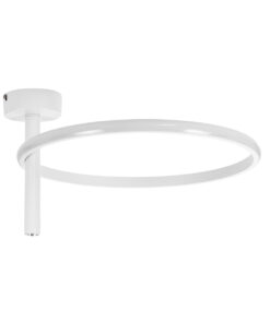 Alternative view of GloboStar® VERONA 61221 Φωτιστικό Οροφής Δαχτυλίδι-Κύκλος LED CCT 24W 2688lm 360° AC 220-240V - Εναλλαγή Φωτισμού μέσω Διακόπτη On/Off All In One Ψυχρό 6000k+Φυσικό 4500k+Θερμό 2700k Φ40 x Υ23cm - Λευκό - 3 Χρόνια Εγγύηση