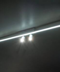 GLOBOSTAR® BARETTI 61227 Φωτιστικό Οροφής Linear Design LED CCT με Κινούμενα Σποτ LED Downlight 24W 2688lm 160° & 45° AC 220-240V IP20 - Εναλλαγή Φωτισμού μέσω Διακόπτη On/Off All In One Ψυχρό 6000k+Φυσικό 4500k+Θερμό 2700k - Μ80 x Π5.5 x Υ5 cm - Λευκό - 3 Χρόνια Εγγύηση 18 61227 8