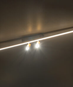 GLOBOSTAR® BARETTI 61228 Φωτιστικό Οροφής Linear Design LED CCT με Κινούμενα Σποτ LED Downlight 24W 2688lm 160° & 45° AC 220-240V IP20 - Εναλλαγή Φωτισμού μέσω Διακόπτη On/Off All In One Ψυχρό 6000k+Φυσικό 4500k+Θερμό 2700k - Μ80 x Π5.5 x Υ5 cm - Χρυσό - 3 Χρόνια Εγγύηση 19 61228 9
