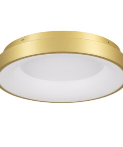 GLOBOSTAR® SALEM 61235 Μοντέρνο Φωτιστικό Οροφής LED 75W 8625lm 120° AC 220-240V IP20 Ρυθμιζόμενο Λευκό CCT με Χειριστήριο από 2700K έως 6000K Dimmable - Lumileds SMD Chip - Χρυσό - Μ45 x Π45 x Υ8.5cm - 3 Χρόνια Εγγύηση 15 61235 2