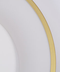 GLOBOSTAR® SALEM 61235 Μοντέρνο Φωτιστικό Οροφής LED 75W 8625lm 120° AC 220-240V IP20 Ρυθμιζόμενο Λευκό CCT με Χειριστήριο από 2700K έως 6000K Dimmable - Lumileds SMD Chip - Χρυσό - Μ45 x Π45 x Υ8.5cm - 3 Χρόνια Εγγύηση 20 61235 7