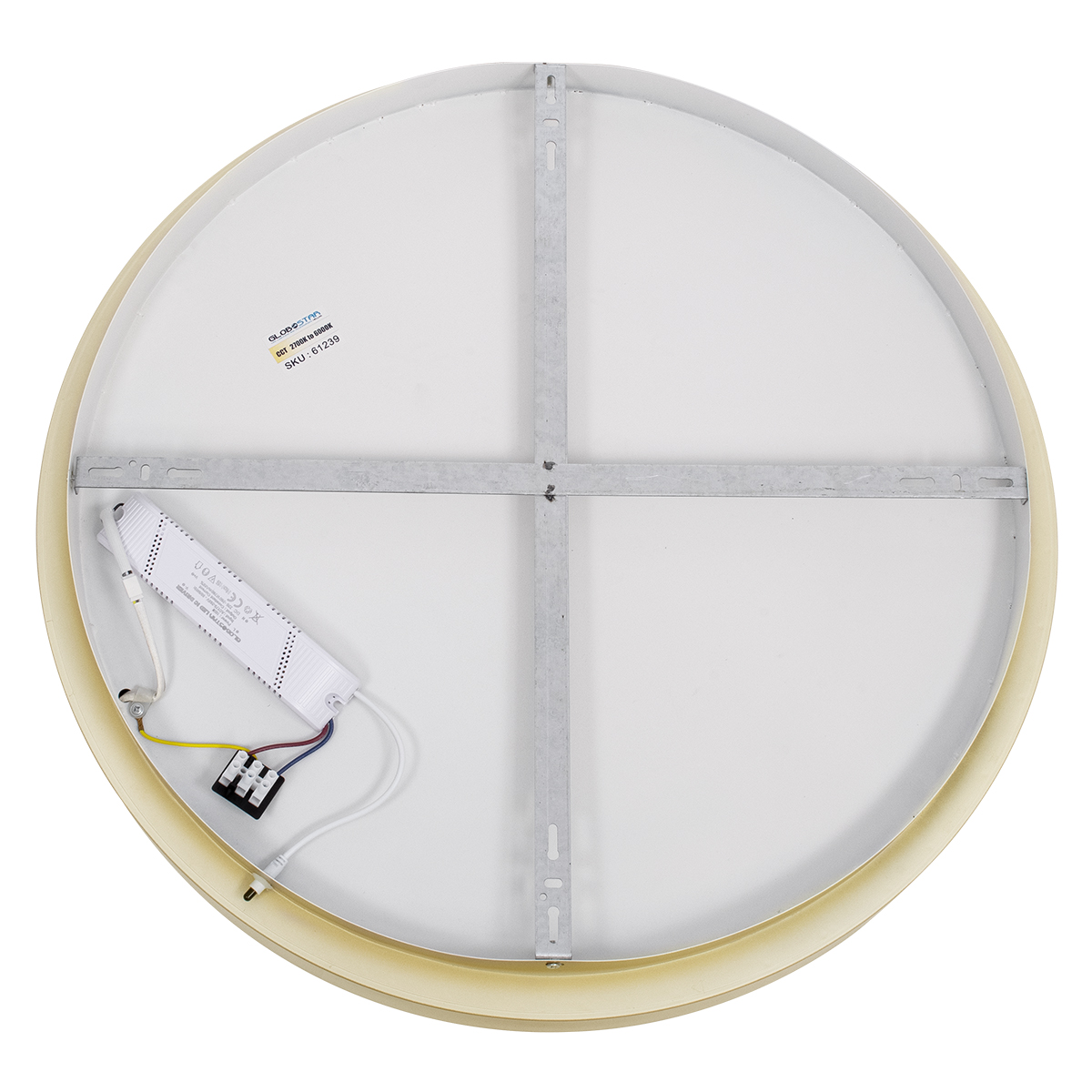 GloboStar® SALEM 61239 Πλαφονιέρα Οροφής Δαχτυλίδι-Κύκλος LED CCT 105W 12075lm 120° AC 220-240V - Εναλλαγή Φωτισμού μέσω Τηλεχειριστηρίου All In One Ψυχρό 6000k+Φυσικό 4500k+Θερμό 2700k Dimmable Φ60cm - Χρυσό Σαμπανιζέ - 3 Years Warranty 7 GloboStar® SALEM 61239 Πλαφονιέρα Οροφής Δαχτυλίδι-Κύκλος LED CCT 105W 12075lm 120° AC 220-240V - Εναλλαγή Φωτισμού μέσω Τηλεχειριστηρίου All In One Ψυχρό 6000k+Φυσικό 4500k+Θερμό 2700k Dimmable Φ60cm - Χρυσό Σαμπανιζέ - 3 Years Warranty - Image 5
