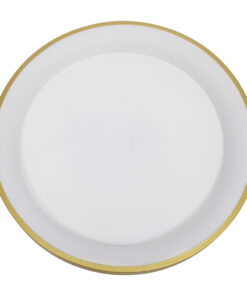 GloboStar® SALEM 61239 Πλαφονιέρα Οροφής Δαχτυλίδι-Κύκλος LED CCT 105W 12075lm 120° AC 220-240V - Εναλλαγή Φωτισμού μέσω Τηλεχειριστηρίου All In One Ψυχρό 6000k+Φυσικό 4500k+Θερμό 2700k Dimmable Φ60cm - Χρυσό Σαμπανιζέ - 3 Years Warranty 19 61239 6