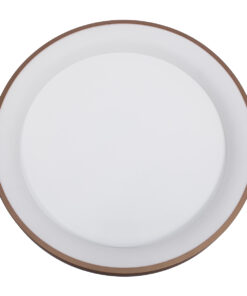 GloboStar® SALEM 61240 Πλαφονιέρα Οροφής Δαχτυλίδι-Κύκλος LED CCT 105W 12075lm 120° AC 220-240V - Εναλλαγή Φωτισμού μέσω Τηλεχειριστηρίου All In One Ψυχρό 6000k+Φυσικό 4500k+Θερμό 2700k Dimmable Φ60cm - Καφέ & Χάλκινο - 3 Years Warranty 19 61240 6