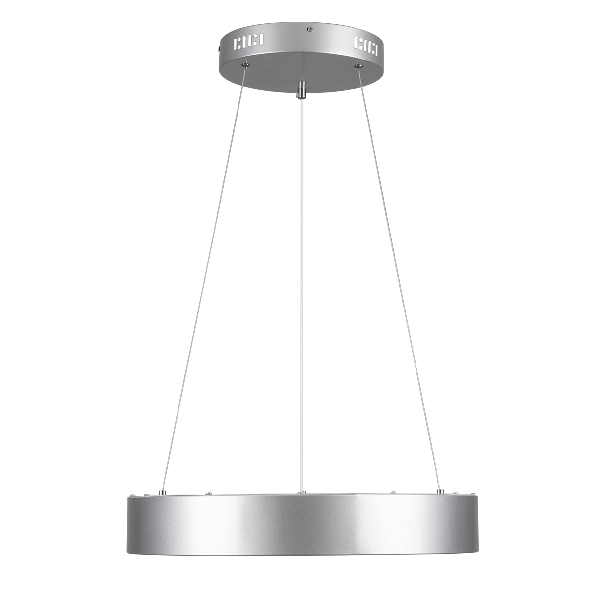 GLOBOSTAR® SALEM 61242 Μοντέρνο Κρεμαστό Φωτιστικό Οροφής LED 75W 8625lm 120° AC 220-240V IP20 Ρυθμιζόμενο Λευκό CCT με Χειριστήριο από 2700K έως 6000K Dimmable - Lumileds SMD Chip - Ασημί - Μ45 x Π45 x Υ7cm - 3 Χρόνια Εγγύηση 5 GLOBOSTAR® SALEM 61242 Μοντέρνο Κρεμαστό Φωτιστικό Οροφής LED 75W 8625lm 120° AC 220-240V IP20 Ρυθμιζόμενο Λευκό CCT με Χειριστήριο από 2700K έως 6000K Dimmable - Lumileds SMD Chip - Ασημί - Μ45 x Π45 x Υ7cm - 3 Χρόνια Εγγύηση - Image 3