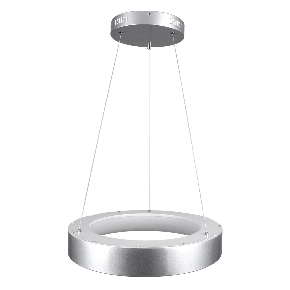 GLOBOSTAR® SALEM 61242 Μοντέρνο Κρεμαστό Φωτιστικό Οροφής LED 75W 8625lm 120° AC 220-240V IP20 Ρυθμιζόμενο Λευκό CCT με Χειριστήριο από 2700K έως 6000K Dimmable - Lumileds SMD Chip - Ασημί - Μ45 x Π45 x Υ7cm - 3 Χρόνια Εγγύηση 6 GLOBOSTAR® SALEM 61242 Μοντέρνο Κρεμαστό Φωτιστικό Οροφής LED 75W 8625lm 120° AC 220-240V IP20 Ρυθμιζόμενο Λευκό CCT με Χειριστήριο από 2700K έως 6000K Dimmable - Lumileds SMD Chip - Ασημί - Μ45 x Π45 x Υ7cm - 3 Χρόνια Εγγύηση - Image 4