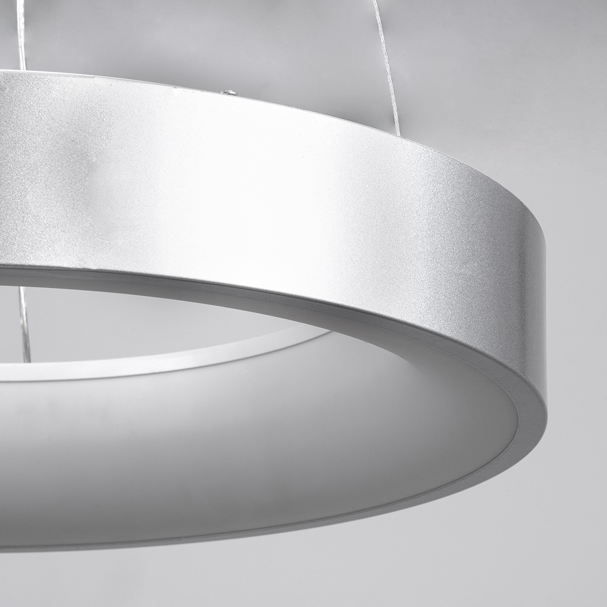 GLOBOSTAR® SALEM 61242 Μοντέρνο Κρεμαστό Φωτιστικό Οροφής LED 75W 8625lm 120° AC 220-240V IP20 Ρυθμιζόμενο Λευκό CCT με Χειριστήριο από 2700K έως 6000K Dimmable - Lumileds SMD Chip - Ασημί - Μ45 x Π45 x Υ7cm - 3 Χρόνια Εγγύηση 7 GLOBOSTAR® SALEM 61242 Μοντέρνο Κρεμαστό Φωτιστικό Οροφής LED 75W 8625lm 120° AC 220-240V IP20 Ρυθμιζόμενο Λευκό CCT με Χειριστήριο από 2700K έως 6000K Dimmable - Lumileds SMD Chip - Ασημί - Μ45 x Π45 x Υ7cm - 3 Χρόνια Εγγύηση - Image 5