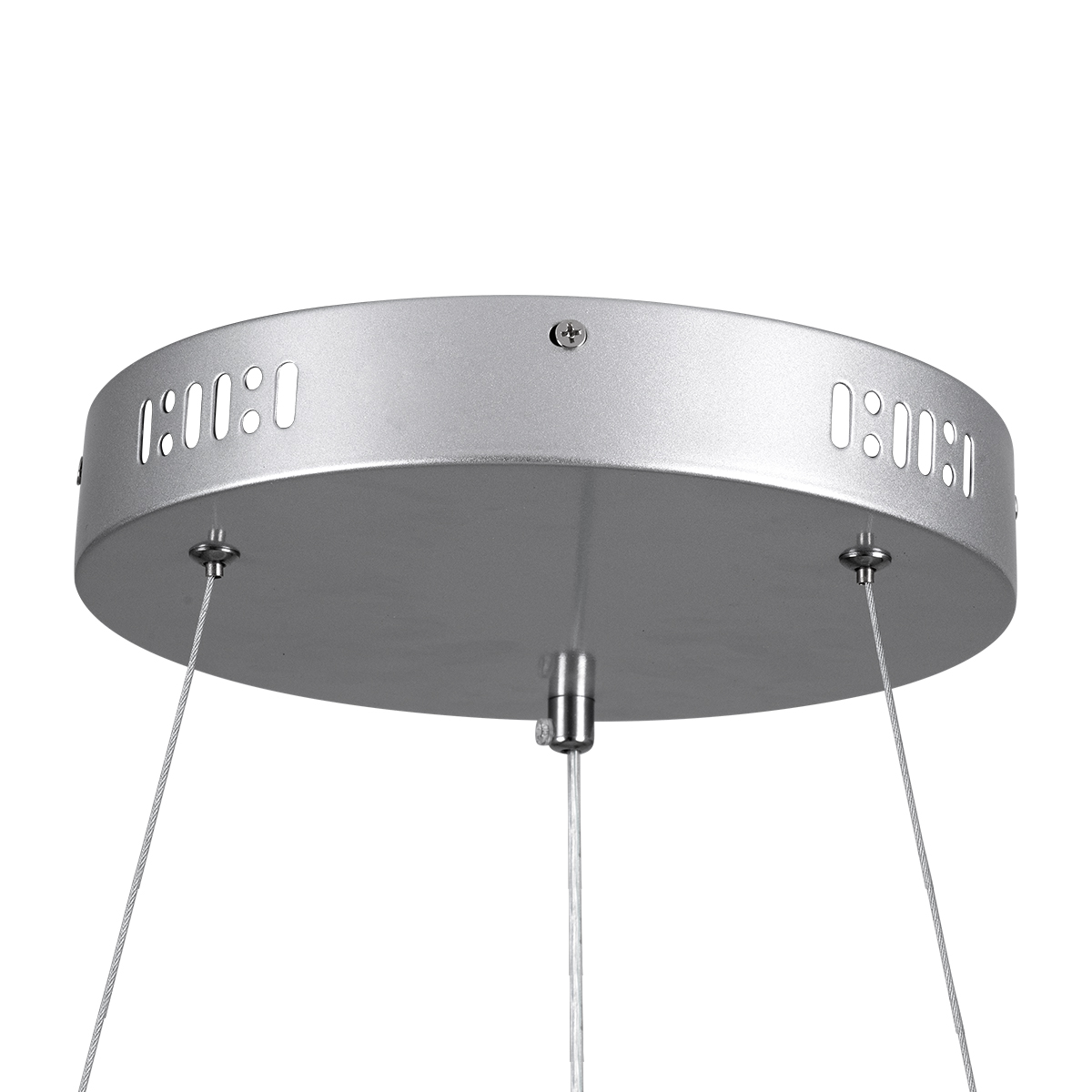 GLOBOSTAR® SALEM 61242 Μοντέρνο Κρεμαστό Φωτιστικό Οροφής LED 75W 8625lm 120° AC 220-240V IP20 Ρυθμιζόμενο Λευκό CCT με Χειριστήριο από 2700K έως 6000K Dimmable - Lumileds SMD Chip - Ασημί - Μ45 x Π45 x Υ7cm - 3 Χρόνια Εγγύηση 8 GLOBOSTAR® SALEM 61242 Μοντέρνο Κρεμαστό Φωτιστικό Οροφής LED 75W 8625lm 120° AC 220-240V IP20 Ρυθμιζόμενο Λευκό CCT με Χειριστήριο από 2700K έως 6000K Dimmable - Lumileds SMD Chip - Ασημί - Μ45 x Π45 x Υ7cm - 3 Χρόνια Εγγύηση - Image 6