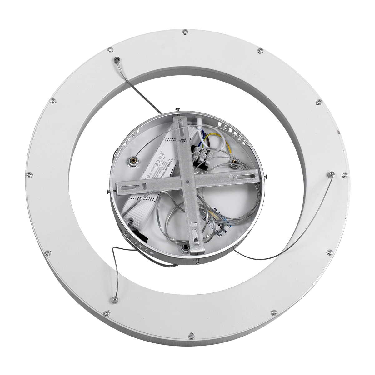 GLOBOSTAR® SALEM 61242 Μοντέρνο Κρεμαστό Φωτιστικό Οροφής LED 75W 8625lm 120° AC 220-240V IP20 Ρυθμιζόμενο Λευκό CCT με Χειριστήριο από 2700K έως 6000K Dimmable - Lumileds SMD Chip - Ασημί - Μ45 x Π45 x Υ7cm - 3 Χρόνια Εγγύηση 9 GLOBOSTAR® SALEM 61242 Μοντέρνο Κρεμαστό Φωτιστικό Οροφής LED 75W 8625lm 120° AC 220-240V IP20 Ρυθμιζόμενο Λευκό CCT με Χειριστήριο από 2700K έως 6000K Dimmable - Lumileds SMD Chip - Ασημί - Μ45 x Π45 x Υ7cm - 3 Χρόνια Εγγύηση - Image 7