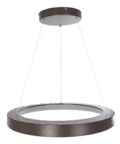 GLOBOSTAR® SALEM 61248 Μοντέρνο Κρεμαστό Φωτιστικό Οροφής LED 105W 12075lm 120° AC 220-240V IP20 Ρυθμιζόμενο Λευκό CCT με Χειριστήριο από 2700K έως 6000K Dimmable - Lumileds SMD Chip - Χάλκινο & Καφέ - Μ60 x Π60 x Υ7cm - 3 Χρόνια Εγγύηση 15 61248 new 4