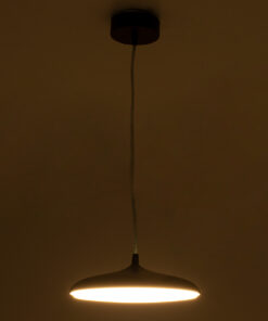 GLOBOSTAR® BARON 61252 Μοντέρνο Κρεμαστό Φωτιστικό Οροφής LED 12W 1440lm 120° AC 220-240V IP20 Ρυθμιζόμενο Λευκό CCT με On/Off 2700K/4500K/6000K - Lumileds SMD Chip - Λευκό - Μ25 x Π25 x Υ8cm - 3 Χρόνια Εγγύηση 18 61252 8