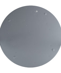 GloboStar® NARNIA 61260 Πλαφονιέρα Οροφής LED CCT 100W 11500lm 120° AC 220-240V - Εναλλαγή Φωτισμού μέσω Τηλεχειριστηρίου All In One Ψυχρό 6000k+Φυσικό 4500k+Θερμό 2700k Dimmable Φ60 x Υ10cm - Γκρι Ανθρακί - 3 Years Warranty 17 61260 5