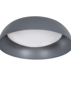Alternative view of GloboStar® ANATOLIA 61262 Πλαφονιέρα Οροφής LED CCT 60W 6900lm 120° AC 220-240V - Εναλλαγή Φωτισμού μέσω Τηλεχειριστηρίου All In One Ψυχρό 6000k+Φυσικό 4500k+Θερμό 2700k Dimmable Φ43cm - Γκρι Ανθρακί - 3 Years Warranty