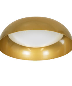 Alternative view of GloboStar® ANATOLIA 61263 Πλαφονιέρα Οροφής LED CCT 60W 6900lm 120° AC 220-240V - Εναλλαγή Φωτισμού μέσω Τηλεχειριστηρίου All In One Ψυχρό 6000k+Φυσικό 4500k+Θερμό 2700k Dimmable Φ43cm - Χρυσό - 3 Years Warranty