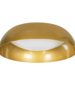 GloboStar® ANATOLIA 61263 Πλαφονιέρα Οροφής LED CCT 60W 6900lm 120° AC 220-240V - Εναλλαγή Φωτισμού μέσω Τηλεχειριστηρίου All In One Ψυχρό 6000k+Φυσικό 4500k+Θερμό 2700k Dimmable Φ43cm - Χρυσό - 3 Years Warranty 15 61263 3