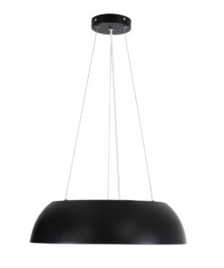 GLOBOSTAR® ANATOLIA 61267 Μοντέρνο Κρεμαστό Φωτιστικό Οροφής LED 60W 6900lm 120° AC 220-240V IP20 Ρυθμιζόμενο Λευκό CCT με Χειριστήριο από 2700K έως 6000K Dimmable - Lumileds SMD Chip - Μαύρο - Μ43 x Π43 x Υ11cm - 3 Χρόνια Εγγύηση 15 61267 3