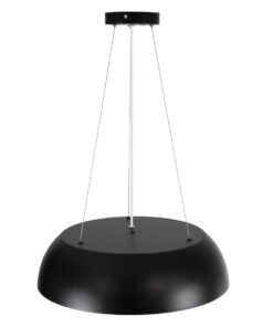 GLOBOSTAR® ANATOLIA 61267 Μοντέρνο Κρεμαστό Φωτιστικό Οροφής LED 60W 6900lm 120° AC 220-240V IP20 Ρυθμιζόμενο Λευκό CCT με Χειριστήριο από 2700K έως 6000K Dimmable - Lumileds SMD Chip - Μαύρο - Μ43 x Π43 x Υ11cm - 3 Χρόνια Εγγύηση 16 61267 4