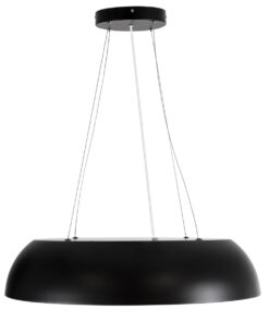 GLOBOSTAR® ANATOLIA 61269 Μοντέρνο Κρεμαστό Φωτιστικό Οροφής LED 75W 8625lm 120° AC 220-240V IP20 Ρυθμιζόμενο Λευκό CCT με Χειριστήριο από 2700K έως 6000K Dimmable - Lumileds SMD Chip - Μαύρο - Μ60 x Π60 x Υ12.5cm - 3 Χρόνια Εγγύηση 15 61269 3