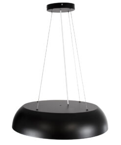 GLOBOSTAR® ANATOLIA 61269 Μοντέρνο Κρεμαστό Φωτιστικό Οροφής LED 75W 8625lm 120° AC 220-240V IP20 Ρυθμιζόμενο Λευκό CCT με Χειριστήριο από 2700K έως 6000K Dimmable - Lumileds SMD Chip - Μαύρο - Μ60 x Π60 x Υ12.5cm - 3 Χρόνια Εγγύηση 16 61269 4