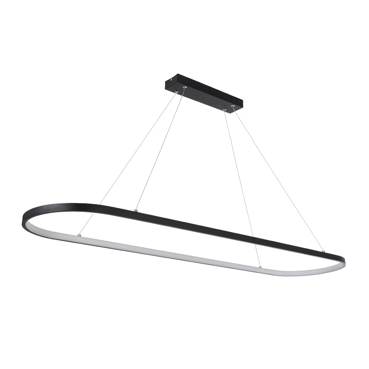 GLOBOSTAR® BOLIVAR 61271 Μοντέρνο Κρεμαστό Φωτιστικό Οροφής LED 54W 6210lm 360° AC 220-240V IP20 Ρυθμιζόμενο Λευκό CCT με Χειριστήριο από 2700K έως 6000K Dimmable - Lumileds SMD Chip - Μαύρο Ματ - Μ120 x Π30 x Υ2cm - 3 Χρόνια Εγγύηση 4 GLOBOSTAR® BOLIVAR 61271 Μοντέρνο Κρεμαστό Φωτιστικό Οροφής LED 54W 6210lm 360° AC 220-240V IP20 Ρυθμιζόμενο Λευκό CCT με Χειριστήριο από 2700K έως 6000K Dimmable - Lumileds SMD Chip - Μαύρο Ματ - Μ120 x Π30 x Υ2cm - 3 Χρόνια Εγγύηση - Image 2