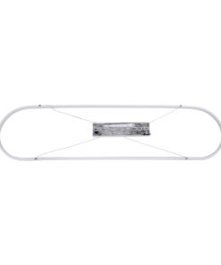 GLOBOSTAR® BOLIVAR 61272 Μοντέρνο Κρεμαστό Φωτιστικό Οροφής LED 54W 6210lm 360° AC 220-240V IP20 Ρυθμιζόμενο Λευκό CCT με Χειριστήριο από 2700K έως 6000K Dimmable - Lumileds SMD Chip - Λευκό Ματ - Μ120 x Π30 x Υ2cm - 3 Χρόνια Εγγύηση 19 61272 8