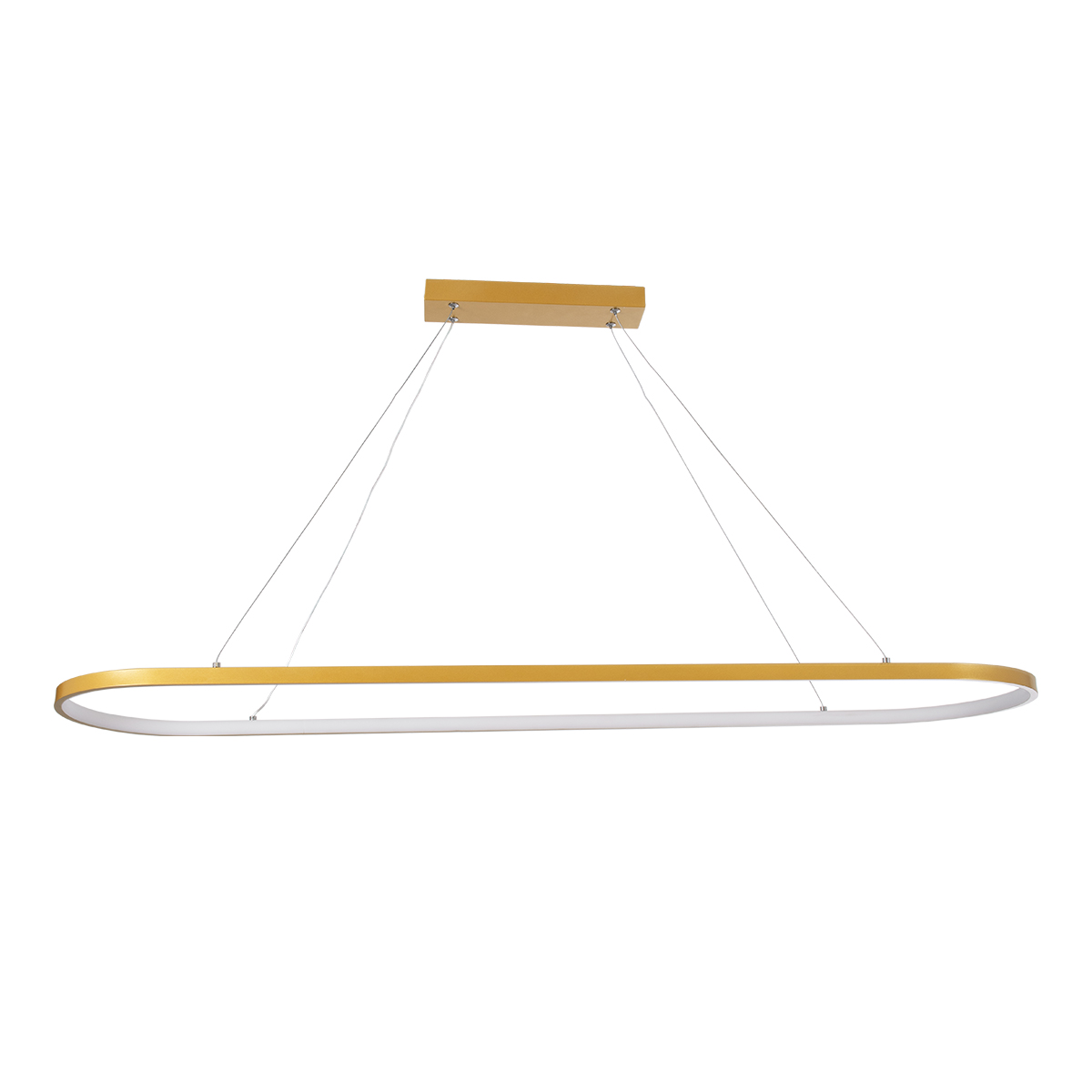 GLOBOSTAR® BOLIVAR 61274 Μοντέρνο Κρεμαστό Φωτιστικό Οροφής LED 54W 6210lm 360° AC 220-240V IP20 Ρυθμιζόμενο Λευκό CCT με Χειριστήριο από 2700K έως 6000K Dimmable - Lumileds SMD Chip - Χρυσό Βούρτσας - Μ120 x Π30 x Υ2cm - 3 Χρόνια Εγγύηση 5 GLOBOSTAR® BOLIVAR 61274 Μοντέρνο Κρεμαστό Φωτιστικό Οροφής LED 54W 6210lm 360° AC 220-240V IP20 Ρυθμιζόμενο Λευκό CCT με Χειριστήριο από 2700K έως 6000K Dimmable - Lumileds SMD Chip - Χρυσό Βούρτσας - Μ120 x Π30 x Υ2cm - 3 Χρόνια Εγγύηση - Image 3