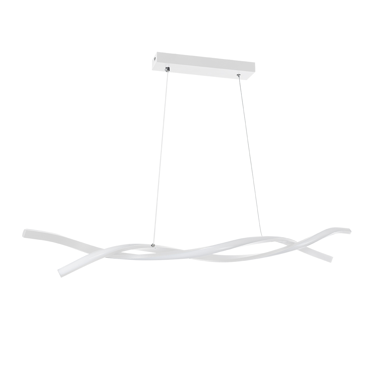 GLOBOSTAR® MORALES 61276 Μοντέρνο Κρεμαστό Φωτιστικό Οροφής LED 54W 6048lm 300° AC 220-240V IP20 Ρυθμιζόμενο Λευκό CCT με Χειριστήριο από 2700K έως 6000K Dimmable - Lumileds SMD Chip - Λευκό Ματ - Μ90 x Π14 x Υ14cm - 3 Χρόνια Εγγύηση 4 GLOBOSTAR® MORALES 61276 Μοντέρνο Κρεμαστό Φωτιστικό Οροφής LED 54W 6048lm 300° AC 220-240V IP20 Ρυθμιζόμενο Λευκό CCT με Χειριστήριο από 2700K έως 6000K Dimmable - Lumileds SMD Chip - Λευκό Ματ - Μ90 x Π14 x Υ14cm - 3 Χρόνια Εγγύηση - Image 2