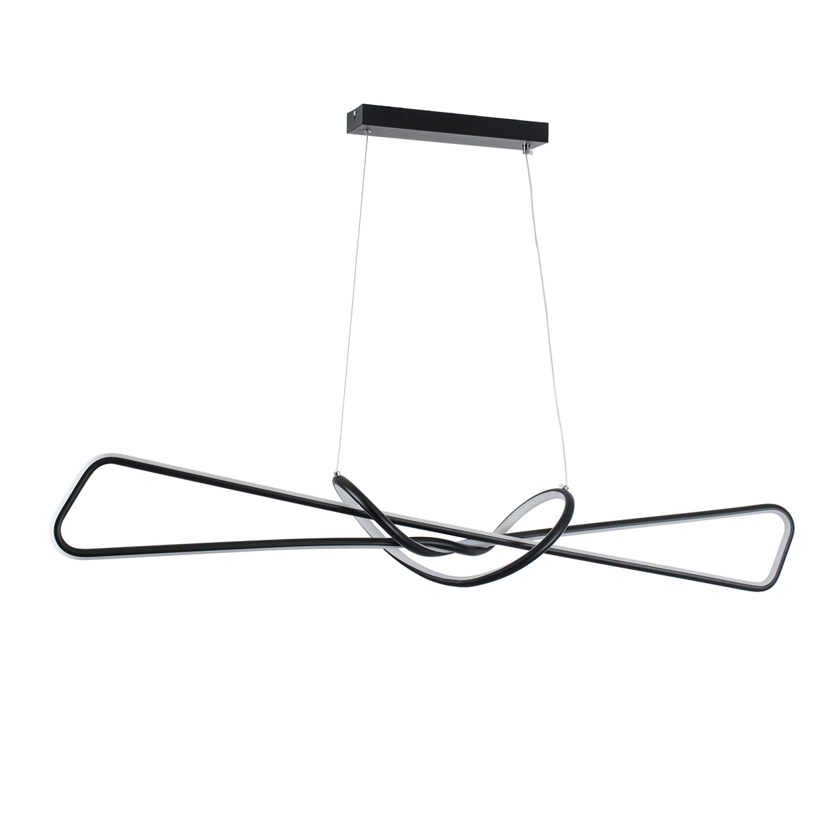 GLOBOSTAR® DOLORES 61279 Μοντέρνο Κρεμαστό Φωτιστικό Οροφής LED 105W 11760lm 300° AC 220-240V IP20 Ρυθμιζόμενο Λευκό CCT με Χειριστήριο από 2700K έως 6000K Dimmable - Lumileds SMD Chip - Μαύρο - Μ110 x Π17 x Υ17.5cm - 3 Χρόνια Εγγύηση 5 GLOBOSTAR® DOLORES 61279 Μοντέρνο Κρεμαστό Φωτιστικό Οροφής LED 105W 11760lm 300° AC 220-240V IP20 Ρυθμιζόμενο Λευκό CCT με Χειριστήριο από 2700K έως 6000K Dimmable - Lumileds SMD Chip - Μαύρο - Μ110 x Π17 x Υ17.5cm - 3 Χρόνια Εγγύηση - Image 3