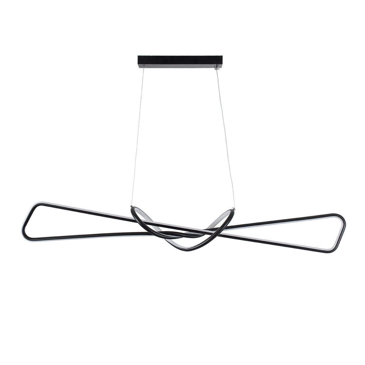 GLOBOSTAR® DOLORES 61279 Μοντέρνο Κρεμαστό Φωτιστικό Οροφής LED 105W 11760lm 300° AC 220-240V IP20 Ρυθμιζόμενο Λευκό CCT με Χειριστήριο από 2700K έως 6000K Dimmable - Lumileds SMD Chip - Μαύρο - Μ110 x Π17 x Υ17.5cm - 3 Χρόνια Εγγύηση 6 GLOBOSTAR® DOLORES 61279 Μοντέρνο Κρεμαστό Φωτιστικό Οροφής LED 105W 11760lm 300° AC 220-240V IP20 Ρυθμιζόμενο Λευκό CCT με Χειριστήριο από 2700K έως 6000K Dimmable - Lumileds SMD Chip - Μαύρο - Μ110 x Π17 x Υ17.5cm - 3 Χρόνια Εγγύηση - Image 4