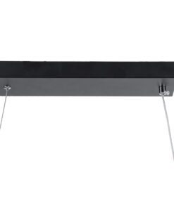 GLOBOSTAR® DOLORES 61279 Μοντέρνο Κρεμαστό Φωτιστικό Οροφής LED 105W 11760lm 300° AC 220-240V IP20 Ρυθμιζόμενο Λευκό CCT με Χειριστήριο από 2700K έως 6000K Dimmable - Lumileds SMD Chip - Μαύρο - Μ110 x Π17 x Υ17.5cm - 3 Χρόνια Εγγύηση 17 61279 7