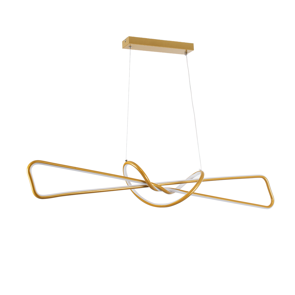 GLOBOSTAR® DOLORES 61282 Μοντέρνο Κρεμαστό Φωτιστικό Οροφής LED 105W 11760lm 300° AC 220-240V IP20 Ρυθμιζόμενο Λευκό CCT με Χειριστήριο από 2700K έως 6000K Dimmable - Lumileds SMD Chip - Χρυσό Βούρτσας - Μ110 x Π17 x Υ17.5cm - 3 Χρόνια Εγγύηση 5 GLOBOSTAR® DOLORES 61282 Μοντέρνο Κρεμαστό Φωτιστικό Οροφής LED 105W 11760lm 300° AC 220-240V IP20 Ρυθμιζόμενο Λευκό CCT με Χειριστήριο από 2700K έως 6000K Dimmable - Lumileds SMD Chip - Χρυσό Βούρτσας - Μ110 x Π17 x Υ17.5cm - 3 Χρόνια Εγγύηση - Image 3