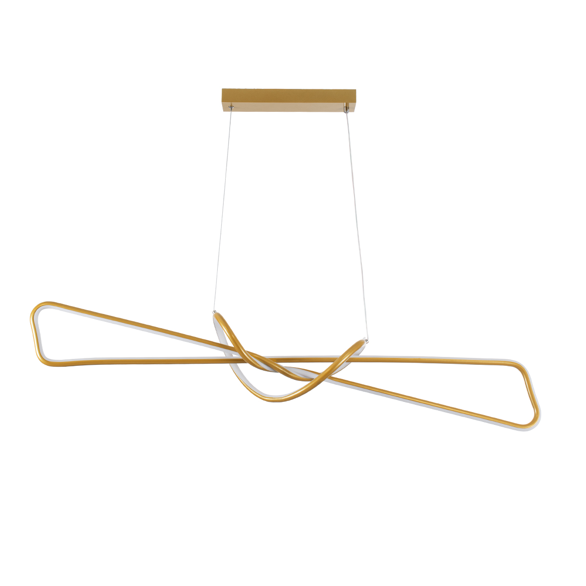 GLOBOSTAR® DOLORES 61282 Μοντέρνο Κρεμαστό Φωτιστικό Οροφής LED 105W 11760lm 300° AC 220-240V IP20 Ρυθμιζόμενο Λευκό CCT με Χειριστήριο από 2700K έως 6000K Dimmable - Lumileds SMD Chip - Χρυσό Βούρτσας - Μ110 x Π17 x Υ17.5cm - 3 Χρόνια Εγγύηση 6 GLOBOSTAR® DOLORES 61282 Μοντέρνο Κρεμαστό Φωτιστικό Οροφής LED 105W 11760lm 300° AC 220-240V IP20 Ρυθμιζόμενο Λευκό CCT με Χειριστήριο από 2700K έως 6000K Dimmable - Lumileds SMD Chip - Χρυσό Βούρτσας - Μ110 x Π17 x Υ17.5cm - 3 Χρόνια Εγγύηση - Image 4