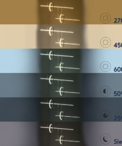 GLOBOSTAR® LINEARE 61291 Μοντέρνο Κρεμαστό Φωτιστικό Οροφής LED 67W 7504lm 300° AC 220-240V IP20 Ρυθμιζόμενο Λευκό CCT με Χειριστήριο από 2700K έως 6000K Dimmable - Lumileds SMD Chip - Χρυσό Βούρτσας - Μ130 x Π25 x Υ60cm - 3 Χρόνια Εγγύηση 24 61291 11