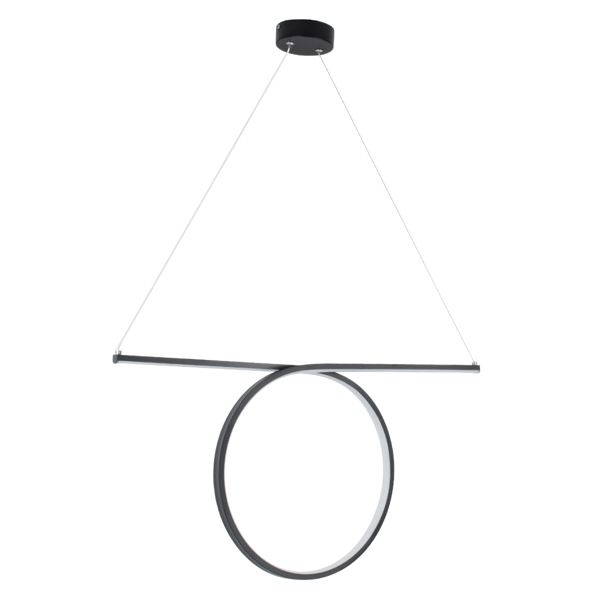 GLOBOSTAR® ROME 61294 Μοντέρνο Κρεμαστό Φωτιστικό Οροφής LED 24W 2640lm 200° AC 220-240V IP20 Ρυθμιζόμενο Λευκό CCT με On/Off 2700K/4500K/6000K - Lumileds SMD Chip - Μαύρο Ματ - Μ65.5 x Π4 x Υ33cm - 3 Χρόνια Εγγύηση 4 GLOBOSTAR® ROME 61294 Μοντέρνο Κρεμαστό Φωτιστικό Οροφής LED 24W 2640lm 200° AC 220-240V IP20 Ρυθμιζόμενο Λευκό CCT με On/Off 2700K/4500K/6000K - Lumileds SMD Chip - Μαύρο Ματ - Μ65.5 x Π4 x Υ33cm - 3 Χρόνια Εγγύηση - Image 2