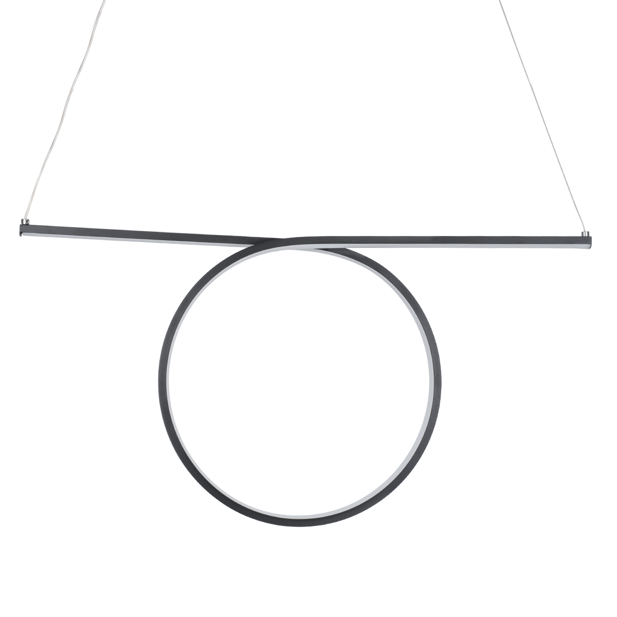 GLOBOSTAR® ROME 61294 Μοντέρνο Κρεμαστό Φωτιστικό Οροφής LED 24W 2640lm 200° AC 220-240V IP20 Ρυθμιζόμενο Λευκό CCT με On/Off 2700K/4500K/6000K - Lumileds SMD Chip - Μαύρο Ματ - Μ65.5 x Π4 x Υ33cm - 3 Χρόνια Εγγύηση 7 GLOBOSTAR® ROME 61294 Μοντέρνο Κρεμαστό Φωτιστικό Οροφής LED 24W 2640lm 200° AC 220-240V IP20 Ρυθμιζόμενο Λευκό CCT με On/Off 2700K/4500K/6000K - Lumileds SMD Chip - Μαύρο Ματ - Μ65.5 x Π4 x Υ33cm - 3 Χρόνια Εγγύηση - Image 5