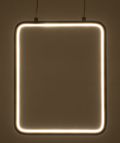 GLOBOSTAR® NEROBA 61305 Μοντέρνο Κρεμαστό Φωτιστικό Οροφής LED 18W 1980lm 360° AC 220-240V IP20 Ρυθμιζόμενο Λευκό CCT με On/Off 2700K/4500K/6000K - Lumileds SMD Chip - Χρυσό Βούρτσας - Μ29 x Π2 x Υ36cm - 3 Χρόνια Εγγύηση 22 61305 8