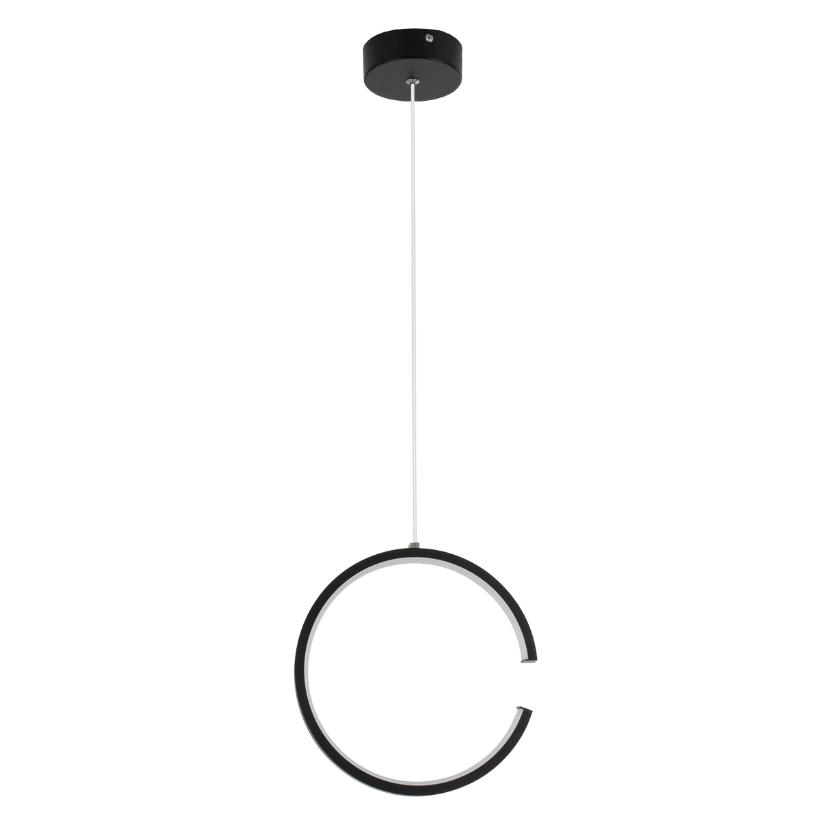 GLOBOSTAR® CEROBA 61306 Μοντέρνο Κρεμαστό Φωτιστικό Οροφής LED 12W 1320lm 360° AC 220-240V IP20 Ρυθμιζόμενο Λευκό CCT με On/Off 2700K/4500K/6000K - Lumileds SMD Chip - Μαύρο - Μ22 x Π2 x Υ22cm - 3 Χρόνια Εγγύηση 6 GLOBOSTAR® CEROBA 61306 Μοντέρνο Κρεμαστό Φωτιστικό Οροφής LED 12W 1320lm 360° AC 220-240V IP20 Ρυθμιζόμενο Λευκό CCT με On/Off 2700K/4500K/6000K - Lumileds SMD Chip - Μαύρο - Μ22 x Π2 x Υ22cm - 3 Χρόνια Εγγύηση - Image 4