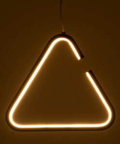 GLOBOSTAR® CEROBA 61307 Μοντέρνο Κρεμαστό Φωτιστικό Οροφής LED 12W 1320lm 360° AC 220-240V IP20 Ρυθμιζόμενο Λευκό CCT με On/Off 2700K/4500K/6000K - Lumileds SMD Chip - Μαύρο - Μ22 x Π2 x Υ22cm - 3 Χρόνια Εγγύηση 21 61307 8