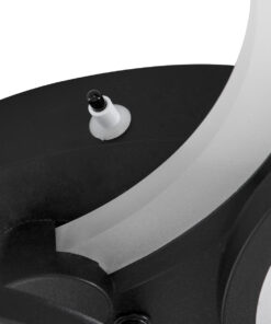 GloboStar® ROYAL-R 61323 Φωτιστικό Οροφής Design LED CCT 135W 16200lm 360° AC 220-240V - Εναλλαγή Φωτισμού μέσω Τηλεχειριστηρίου All In One Ψυχρό 6000k+Φυσικό 4500k+Θερμό 2700k Dimmable Μ80.5 x Π59 x Υ12cm - Μαύρο - 3 Years Warranty 17 61323 7