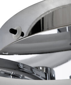 GloboStar® ROYAL-R 61324 Φωτιστικό Οροφής Design LED CCT 135W 16200lm 360° AC 220-240V - Εναλλαγή Φωτισμού μέσω Τηλεχειριστηρίου All In One Ψυχρό 6000k+Φυσικό 4500k+Θερμό 2700k Dimmable - Μ80.5 x Π59 x Υ12cm - Ασημί Νίκελ - 3 Years Warranty 18 61324 7