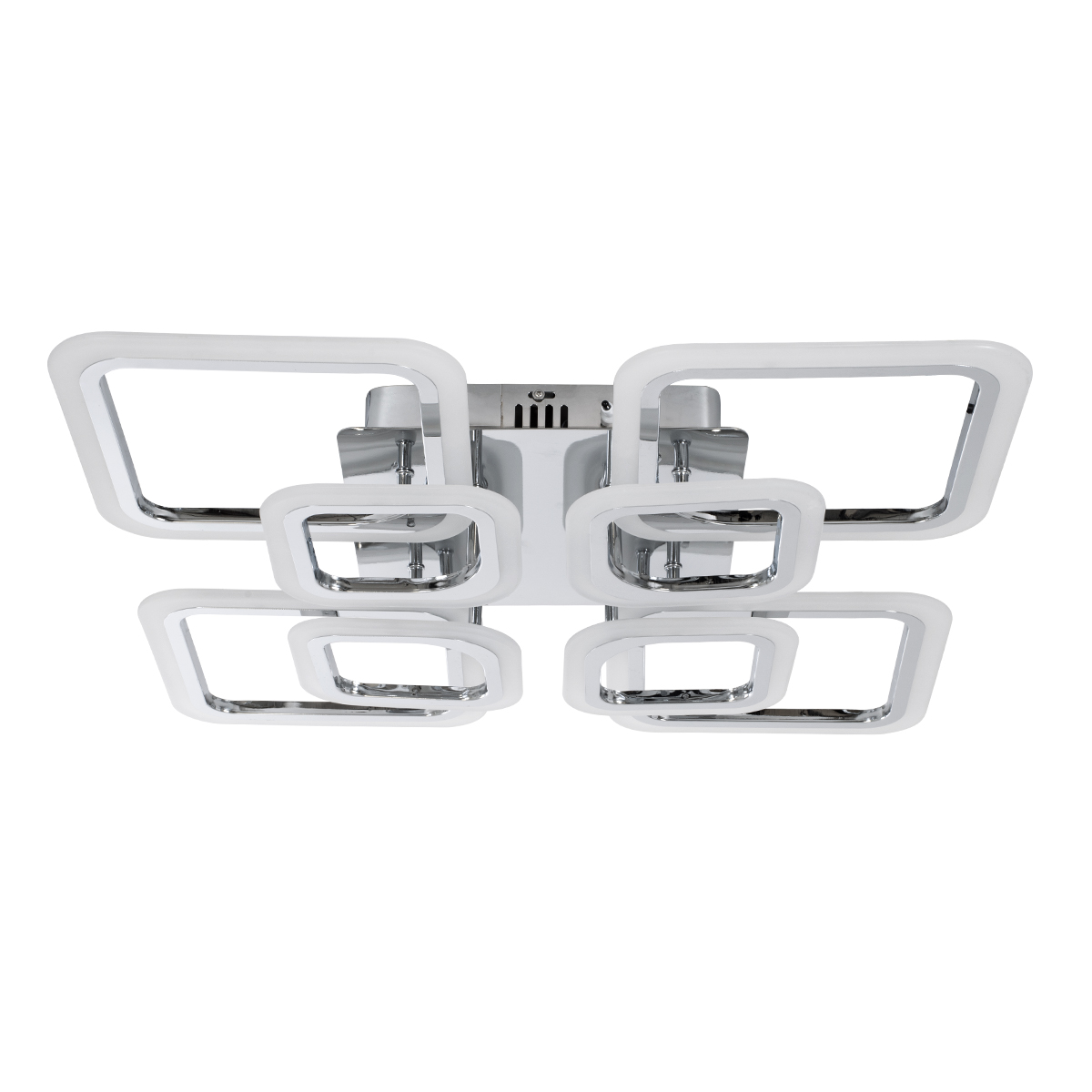 GloboStar® ROYAL-S 61326 Φωτιστικό Οροφής Design LED CCT 135W 16200lm 360° AC 220-240V - Εναλλαγή Φωτισμού μέσω Τηλεχειριστηρίου All In One Ψυχρό 6000k+Φυσικό 4500k+Θερμό 2700k Dimmable Μ58.5 x Π58.5 x Υ12cm - Ασημί Νίκελ - 3 Years Warranty 4 GloboStar® ROYAL-S 61326 Φωτιστικό Οροφής Design LED CCT 135W 16200lm 360° AC 220-240V - Εναλλαγή Φωτισμού μέσω Τηλεχειριστηρίου All In One Ψυχρό 6000k+Φυσικό 4500k+Θερμό 2700k Dimmable Μ58.5 x Π58.5 x Υ12cm - Ασημί Νίκελ - 3 Years Warranty - Image 2