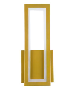 GloboStar® TIARA 61328 Φωτιστικό Τοίχου - Απλίκα Design LED CCT 12W 1440lm 360° AC 220-240V - Εναλλαγή Φωτισμού μέσω Διακόπτη On/Off All In One Ψυχρό 6000k+Φυσικό 4500k+Θερμό 2700k Μ12.5 x Π4 x Υ32cm - Χρυσό - 3 Years Warranty 14 61328 3