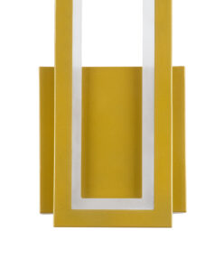 GloboStar® TIARA 61328 Φωτιστικό Τοίχου - Απλίκα Design LED CCT 12W 1440lm 360° AC 220-240V - Εναλλαγή Φωτισμού μέσω Διακόπτη On/Off All In One Ψυχρό 6000k+Φυσικό 4500k+Θερμό 2700k Μ12.5 x Π4 x Υ32cm - Χρυσό - 3 Years Warranty 16 61328 5