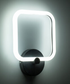 GloboStar® ELIZA 61343 Φωτιστικό Τοίχου - Απλίκα Design LED CCT 8W 960lm 360° AC 220-240V - Εναλλαγή Φωτισμού μέσω Διακόπτη On/Off All In One Ψυχρό 6000k+Φυσικό 4500k+Θερμό 2700k Μ22 x Π5 x Υ28.5cm - Μαύρο - 3 Years Warranty 18 61343 8