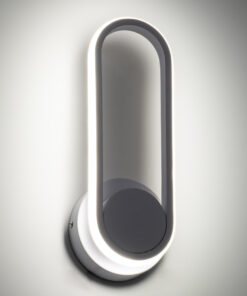 GLOBOSTAR® DALLAS 61346 Μοντέρνο Φωτιστικό Τοίχου - Απλίκα LED 12W 1440lm 300° AC 220-240V IP20 Ρυθμιζόμενο Λευκό CCT με On/Off 2700K/4500K/6000K - Lumileds SMD Chip - Λευκό Ματ - Μ12 x Π6.5 x Υ32cm - 3 Χρόνια Εγγύηση 21 61346 9