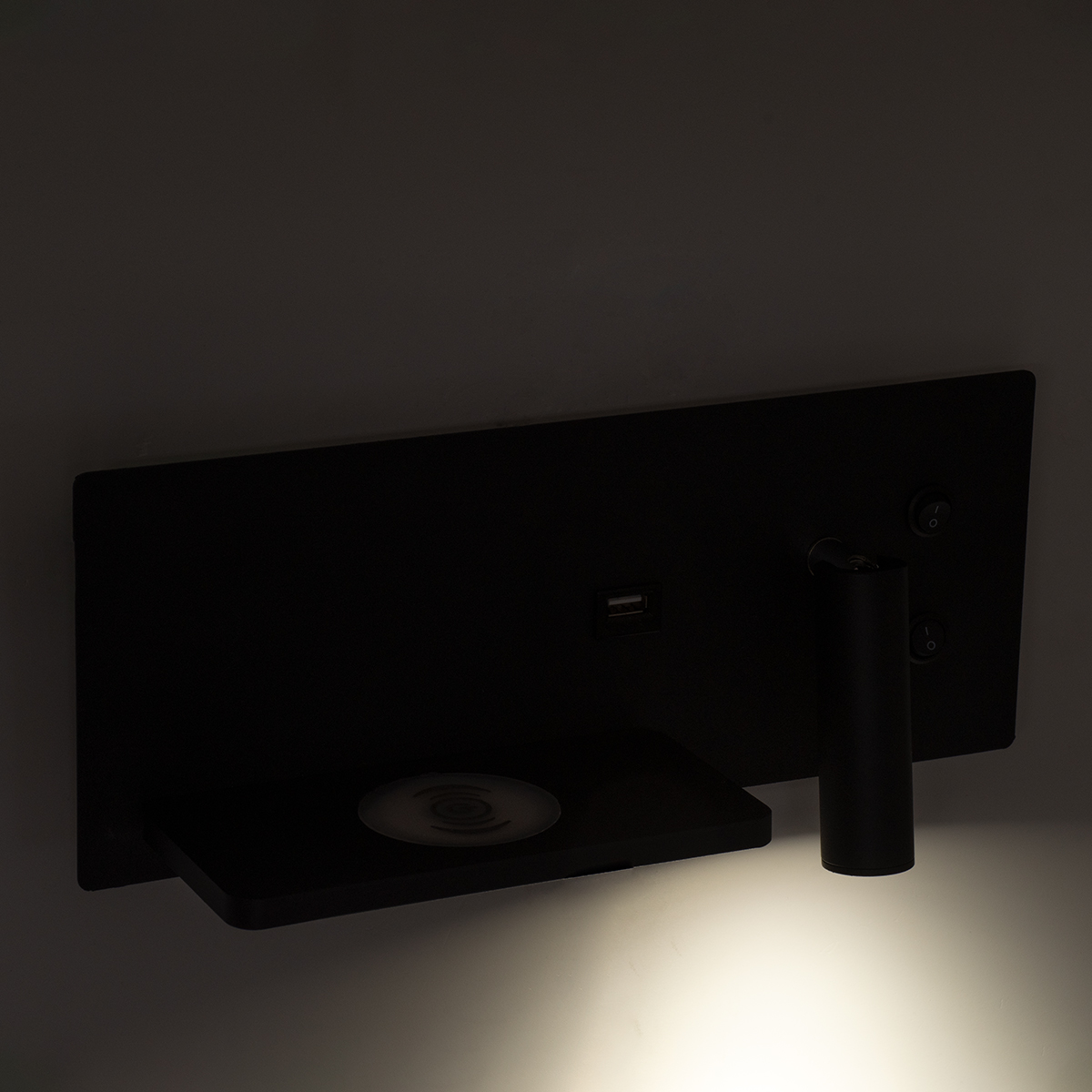 GloboStar® PALADIN 61351 Μοντέρνο Φωτιστικό Τοίχου - Απλίκα Ξενοδοχείου Bed Side LED 6W 720lm 36° AC 220-240V - Reading Light & Κρυφός Φωτισμός - Φορτιστές USB 3A & Wireless 20W - Μ30 x Π11 x Υ12cm - Φυσικό Λευκό 4500K - Μαύρο - Αριστερό 15 GloboStar® PALADIN 61351 Μοντέρνο Φωτιστικό Τοίχου - Απλίκα Ξενοδοχείου Bed Side LED 6W 720lm 36° AC 220-240V - Reading Light & Κρυφός Φωτισμός - Φορτιστές USB 3A & Wireless 20W - Μ30 x Π11 x Υ12cm - Φυσικό Λευκό 4500K - Μαύρο - Αριστερό - Image 13